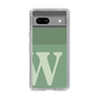 Slim Protection Case［ Original - initial two tone - W green ］