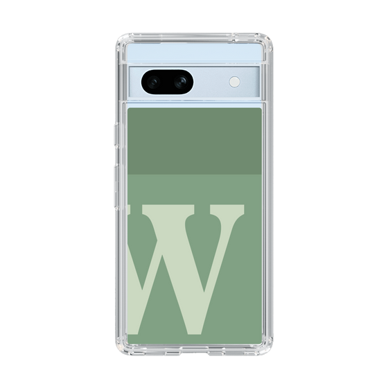 Slim Protection Case［ Original - initial two tone - W green ］