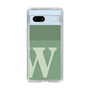 Slim Protection Case［ Original - initial two tone - W green ］