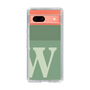 Slim Protection Case［ Original - initial two tone - W green ］