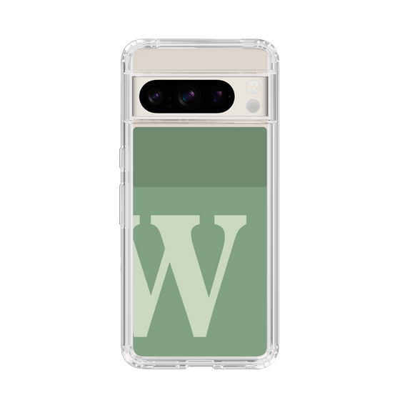 Slim Protection Case［ Original - initial two tone - W green ］
