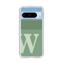 Slim Protection Case［ Original - initial two tone - W green ］