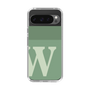 Slim Protection Case［ Original - initial two tone - W green ］
