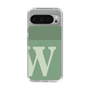 Slim Protection Case［ Original - initial two tone - W green ］