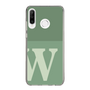 Slim Protection Case［ Original - initial two tone - W green ］
