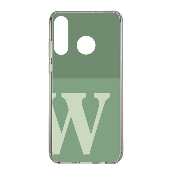 Slim Protection Case［ Original - initial two tone - W green ］