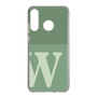 Slim Protection Case［ Original - initial two tone - W green ］