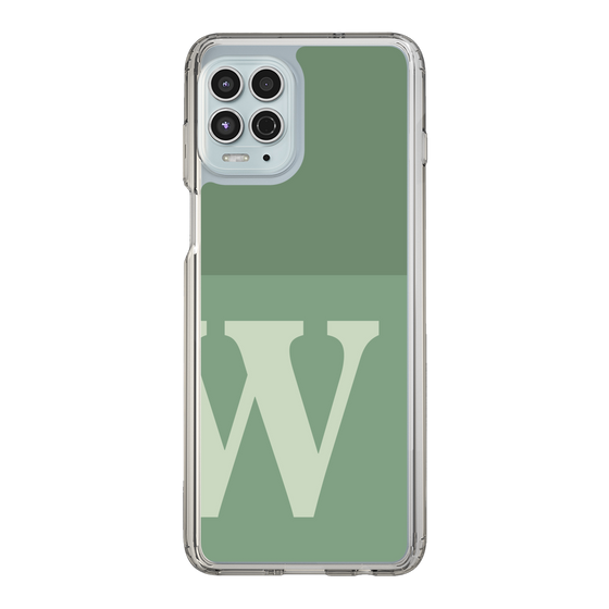 Slim Protection Case［ Original - initial two tone - W green ］
