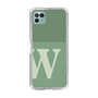Slim Protection Case［ Original - initial two tone - W green ］