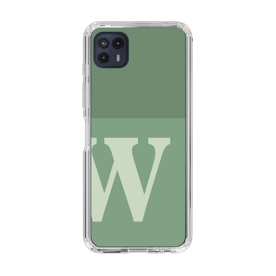 Slim Protection Case［ Original - initial two tone - W green ］