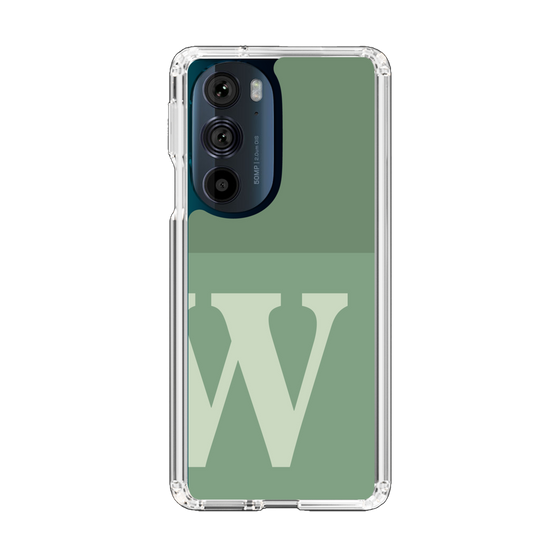 Slim Protection Case［ Original - initial two tone - W green ］
