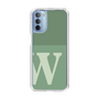 Slim Protection Case［ Original - initial two tone - W green ］