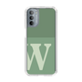 Slim Protection Case［ Original - initial two tone - W green ］