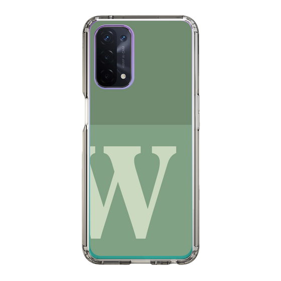 Slim Protection Case［ Original - initial two tone - W green ］