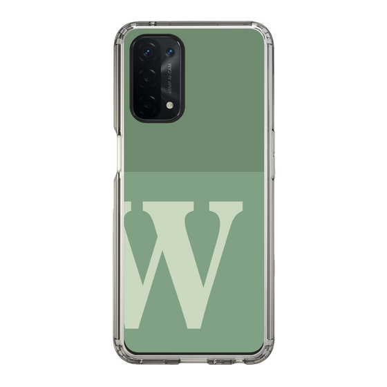Slim Protection Case［ Original - initial two tone - W green ］