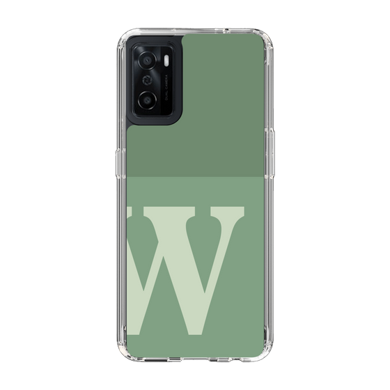 Slim Protection Case［ Original - initial two tone - W green ］