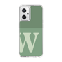 Slim Protection Case［ オリジナル - initial two tone - W green ］