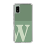 Slim Protection Case［ Original - initial two tone - W green ］