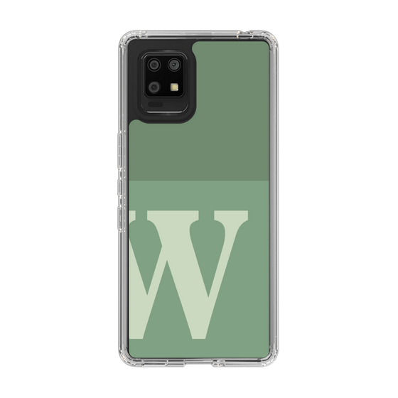 Slim Protection Case［ Original - initial two tone - W green ］