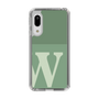 Slim Protection Case［ Original - initial two tone - W green ］