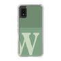 Slim Protection Case［ Original - initial two tone - W green ］