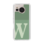 Slim Protection Case［ Original - initial two tone - W green ］