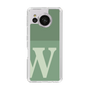 Slim Protection Case［ Original - initial two tone - W green ］