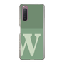 Slim Protection Case［ Original - initial two tone - W green ］