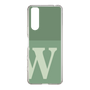 Slim Protection Case［ Original - initial two tone - W green ］