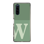 Slim Protection Case［ Original - initial two tone - W green ］
