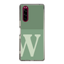 Slim Protection Case［ Original - initial two tone - W green ］