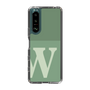 Slim Protection Case［ Original - initial two tone - W green ］