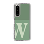 Slim Protection Case［ Original - initial two tone - W green ］