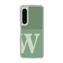 Slim Protection Case［ Original - initial two tone - W green ］