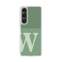 Slim Protection Case［ Original - initial two tone - W green ］