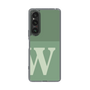 Slim Protection Case［ Original - initial two tone - W green ］