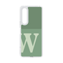 Slim Protection Case［ Original - initial two tone - W green ］