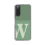 Slim Protection Case［ Original - initial two tone - W green ］