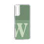 Slim Protection Case［ Original - initial two tone - W green ］