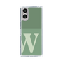 Slim Protection Case［ Original - initial two tone - W green ］