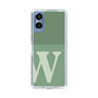 Slim Protection Case［ Original - initial two tone - W green ］