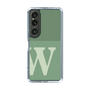Slim Protection Case［ Original - initial two tone - W green ］