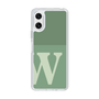 Slim Protection Case［ Original - initial two tone - W green ］