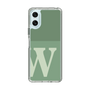 Slim Protection Case［ Original - initial two tone - W green ］