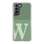 Slim Protection Case［ Original - initial two tone - W green ］