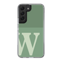 Slim Protection Case［ Original - initial two tone - W green ］
