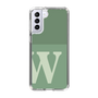 Slim Protection Case［ Original - initial two tone - W green ］