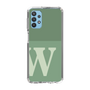 Slim Protection Case［ Original - initial two tone - W green ］