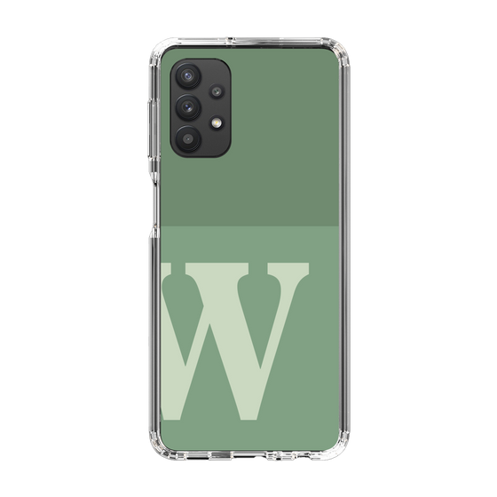 Slim Protection Case［ Original - initial two tone - W green ］