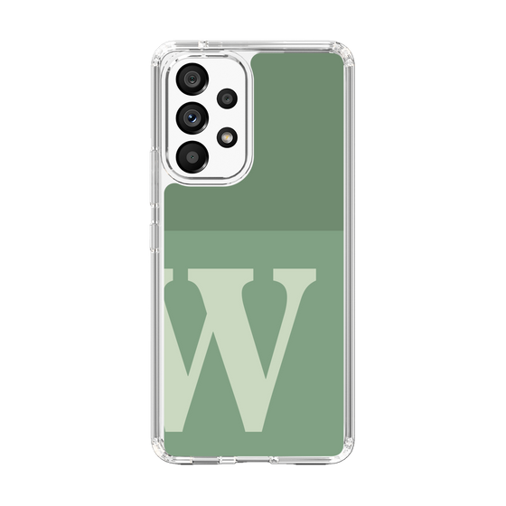 Slim Protection Case［ Original - initial two tone - W green ］